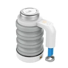 Unique Kitchen Appliances Low Power Consumption Mini Electric Travel Collapsible Silicone Kettle Temperature Control