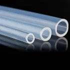 Medical platinum cured silicone transparent tube,soft reinforced silicone tubing