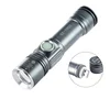 New Promotion Gift Inner 18650 Rechargeable Battery 5W Mini Led Torch 3 Modes USB Rechargeable Flashlight With Power Display