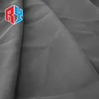 Soft Stock Fabric 100% Polyester In Stock Spring Summer Soft Black Chiffon Garment Textile Fabric