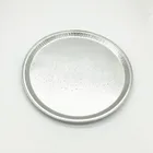 Aluminum Disposable Foil Pans 12 Inch Food Grade Aluminum Pizza Pans Disposable Food Use Big Round Foil Dish