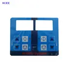 custom made 3M adhesive keyboard keypad flex cable membrane