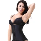 Sexy Women Steel Bone Waist Training Corset and Bustiers Underbust Latex Cincher Sport Slimming Shaperwear