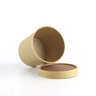 Disposable kraft Bamboo White 12oz paper cup soup
