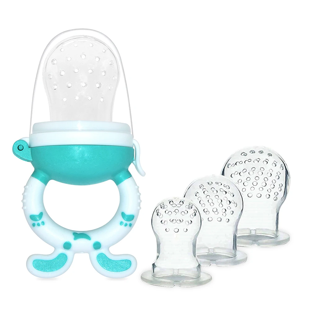 BPA Free Baby Teether Silicone Baby Fruit Feeder Pacifier Fresh Food Popsicle Teething Popsiclesicle details