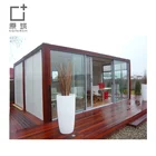 Factory customized shipping container home 40 feet/20 feet container house luxury prefabricated