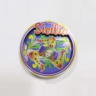 Wood custom Italy souvenir sicilia fridge magnet