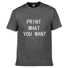 Breathable Tshirt Men T-shirt Printing Factory Hot Sale Tshirt Printing Custom Men T-shirt Print