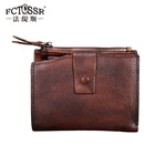 Customizable Design Boutique Stylish Portable Women Durable Leather Small Wallet