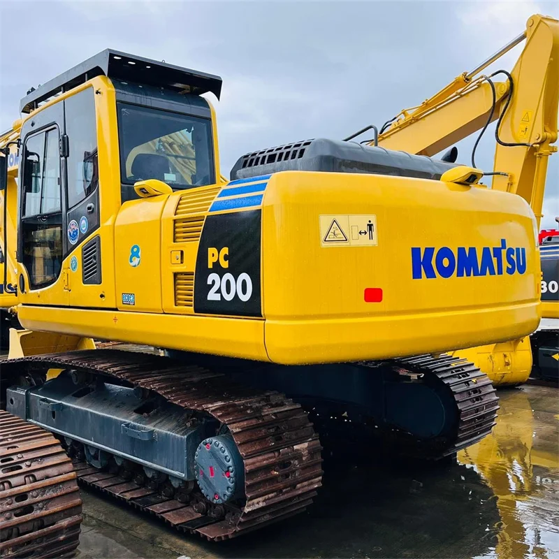 Japan Original Komatsu Pc200 8 220 8 Used Excavator 20ton Second Hand