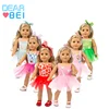 American Girl Fairy Tutu Doll Accessories Clothes,High Quality Fashion Doll Clothes