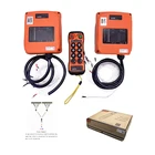 Q600(A+B) driving industry mini winch with remote control rubber buttons