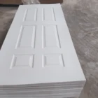 Wholesale interior 3mm 6 panels white primer door skin