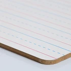 Mini Size Dry Erase Board Wideny School Home Office Supply Cork Board Lapboard Writing Whiteboard with Stripe