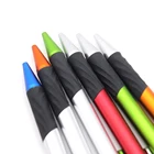 Pen Multicolor Transparent Cheap Plastic Pen Custom Logo Ball Pen Promotional Pen