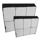 Alumina ceramic and rubber lining plate for feed chute liner for mining industry