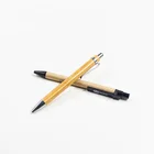 cheap wooden bamboo biodegradable ballpoint pen eco friendly wood promotional pens with custom logo