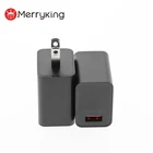 US Plug Adapter Fast Charger 5V 3A 9V 2A 12V 1.5A Travel Micro Qc 3.0 Wall Usb Charger For Iphone Android