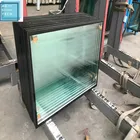 Bathroom Office Frameless Curved Glass Tempered Glass Laminated For Home Door