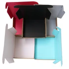 Customized tuck top corrugated bulk gift mailing boxes with high quality