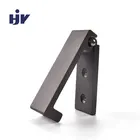 Wholesale wall mounted clothes coat hat hanger hook rack aluminum steel iron wall metal foldable wall hook for clothes