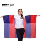 CreativeLOOK Light Weight 5FT x 3FT Fan Sports Cape Body Flag