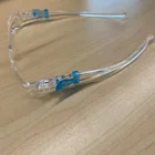 Men Women Transparent Frameless Resin Reading Plastic glasses frame