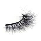 Clear Eyelashes Eyelashes Mink Vendors 3d 100% 5d Clear Band Mink 25mm Eyelashes Magnetic Vendor