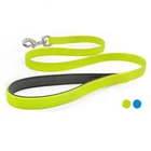 Heavy Duty PVC Dog Pet Leash , Soft Touch PVC Waterproof Dog Leash with Padded Handle