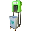 High Quality Portable Security Eye Wash with a Stainless Steel Mobile Cart