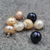 Top grade natural pearl button lady coat silk blouse cheongsam button ingredients DIY accessories multi-color