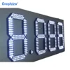 10 inch green color 888.8 digit number Led oil price sign 7 segment display