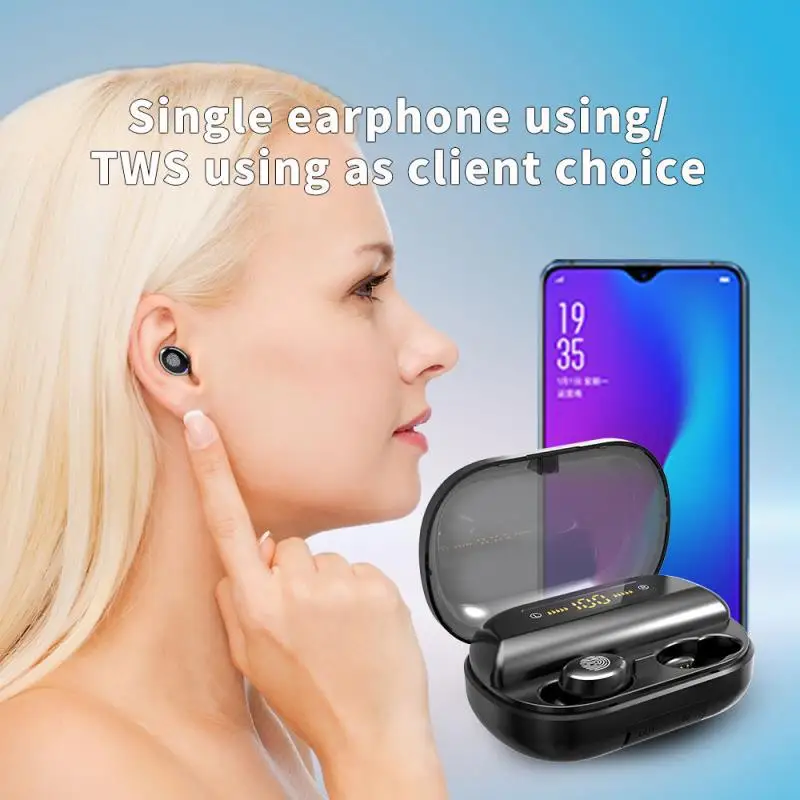 audifonos invisibles fone de ouvido sem fio bluetooth ear guages auriculares profesionales auricular blutooth ear buds bamboo - ANKUX.COM