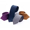 Custom New Style Own Brand Dot Pure Colorful Neck Tie set