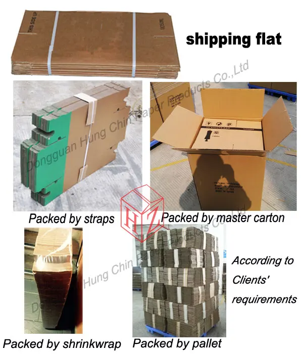 brown paper corrugated handholds archive carton box