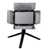 pl-348 set bi-color metal led panel video light is suitable for studio YouTube product photography video shooting 0.8g wir