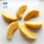 Variety Jintong 83 Guanwu Golden King 1/8 Cut IQF Frozen Yellow Peach
