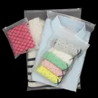 Bag T-shirt T-shirt Bag Customized Printed Frosted PE Slider Zipepr Bag For T-shirt Packaging