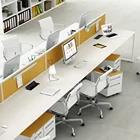 8 seaters office work station furniture for sale karachi