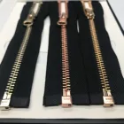 Zipper #5 Metal Zipper SBS Metal Zipper 5# Open-end Zipper For Garment