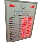 Bank Exchange Rate Sign Led Currency Display Board