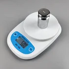 Good Price 10kg Electronic White Kitchen Scale With ABS Bowl Digital Food Weighing Scale