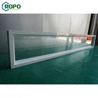 NZS4211 New Design Soundproof Waterproof Fix Glass Double Glaze Best Aluminum Windows