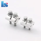 JBT aluminium parallel groove connector clamp for electric power fitting