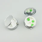 Ecofriendly 3 Days Custom Metal Pocket Size Pill Box/pill Case/medicine Box