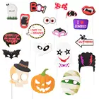Wholesale 21 pcs OEM Summer Party Decorative Halloween Photo Booth Props