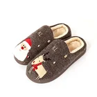 Slipper Indoor Indoor Indoor Slipper 2019 Christmas Non Slip Winter Knitted Slipper Women Men Indoor Slipper