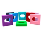 Oral Silicone Oral Sensory Autism Chew Starfish Pendant Teether Silicone Necklace For Mom Wear