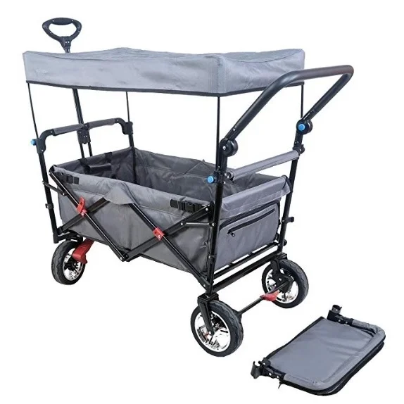 wagon stroller with canopy