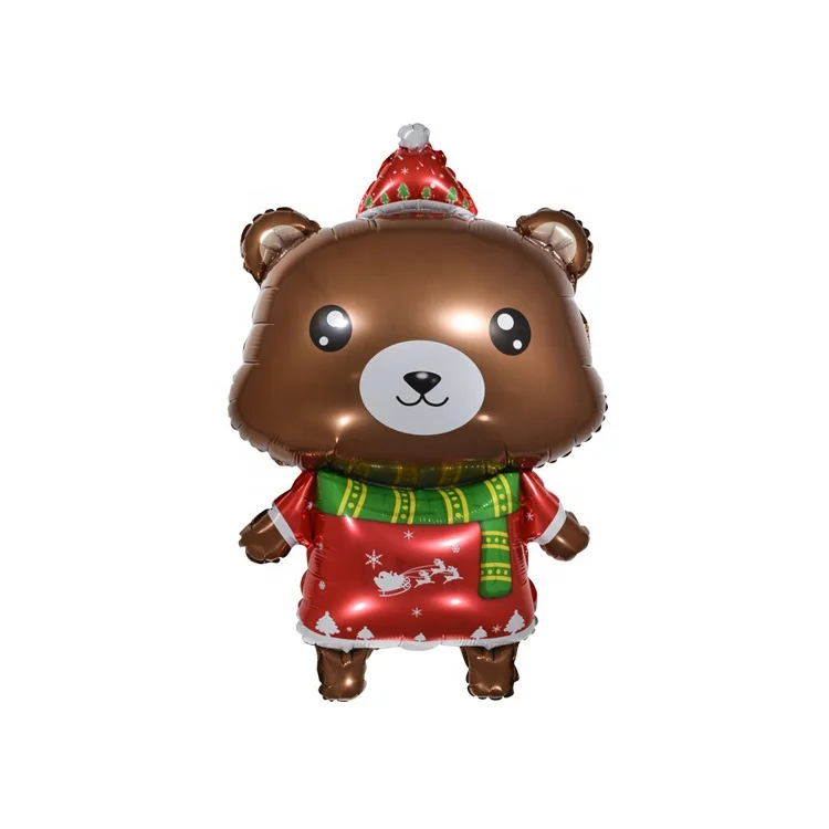 2019 nuevo diseño de Navidad osos globos Decoración
